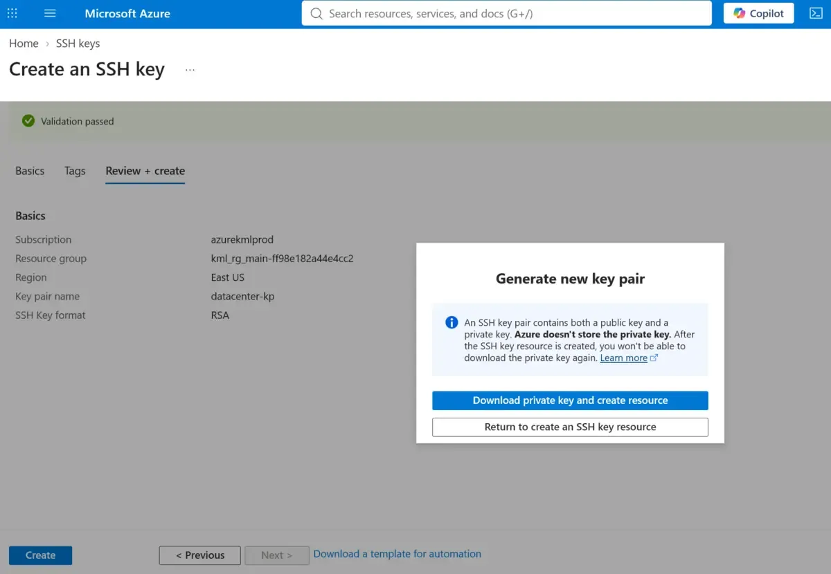 Azure Configuration
